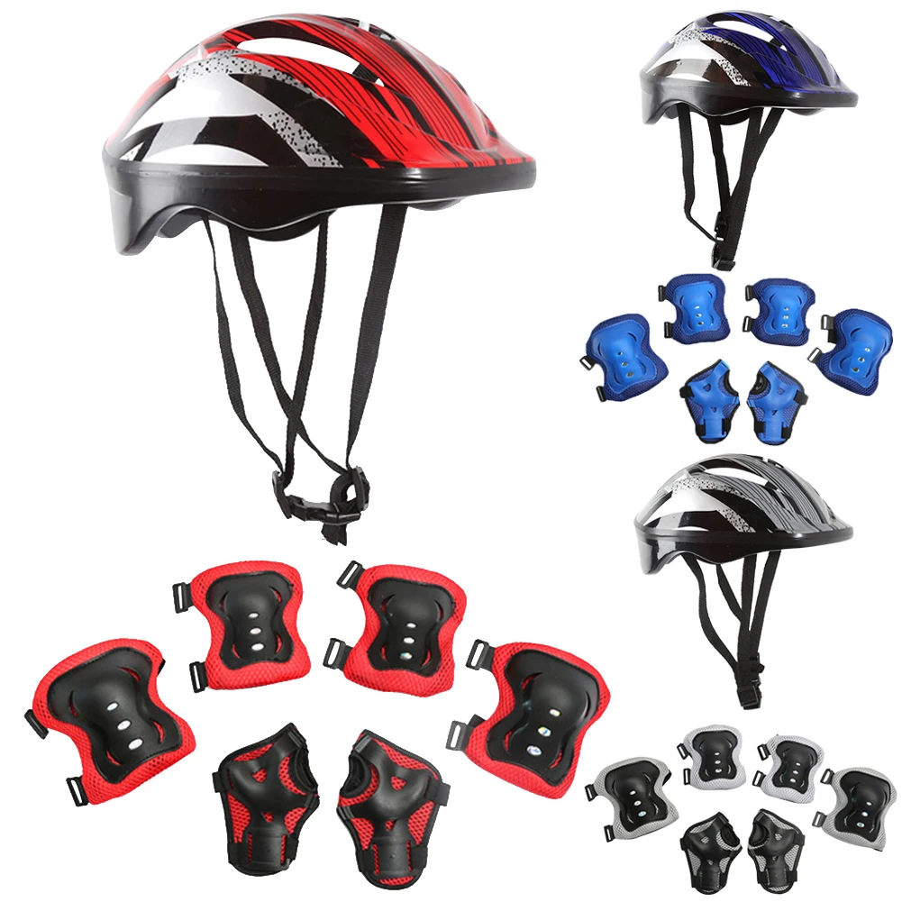 Cycling Safety Gear For Kids - Conjunto de Equipamentos de Proteção para