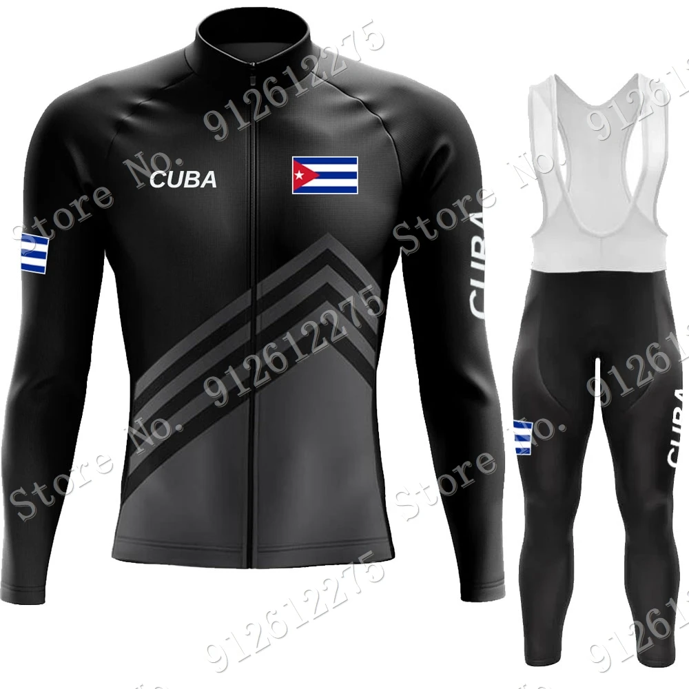 Cycling Gear Winter - Cuba conjunto camisa de ciclismo roupas