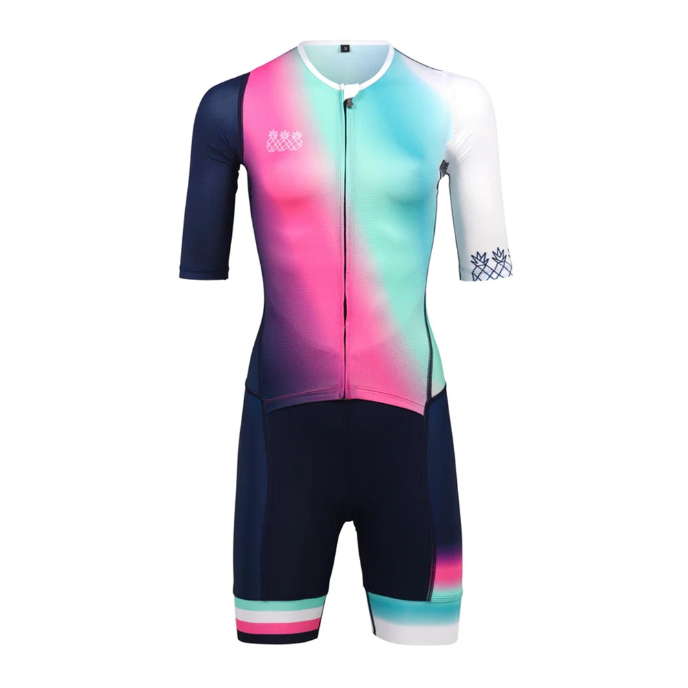 Cycling Gear Girls - Verão feminino triathlon terno pro equipe