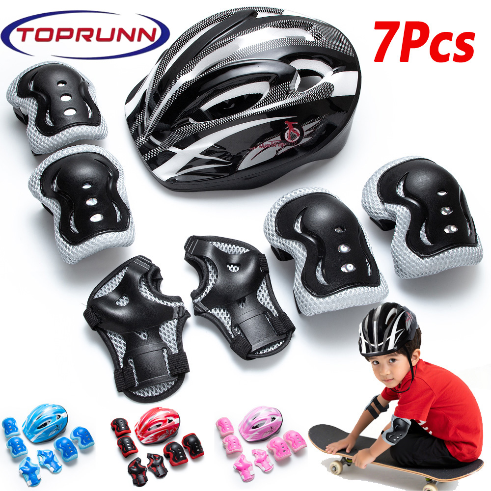 Cycling Safety Gear For Kids - Conjunto de Equipamentos de Proteção para