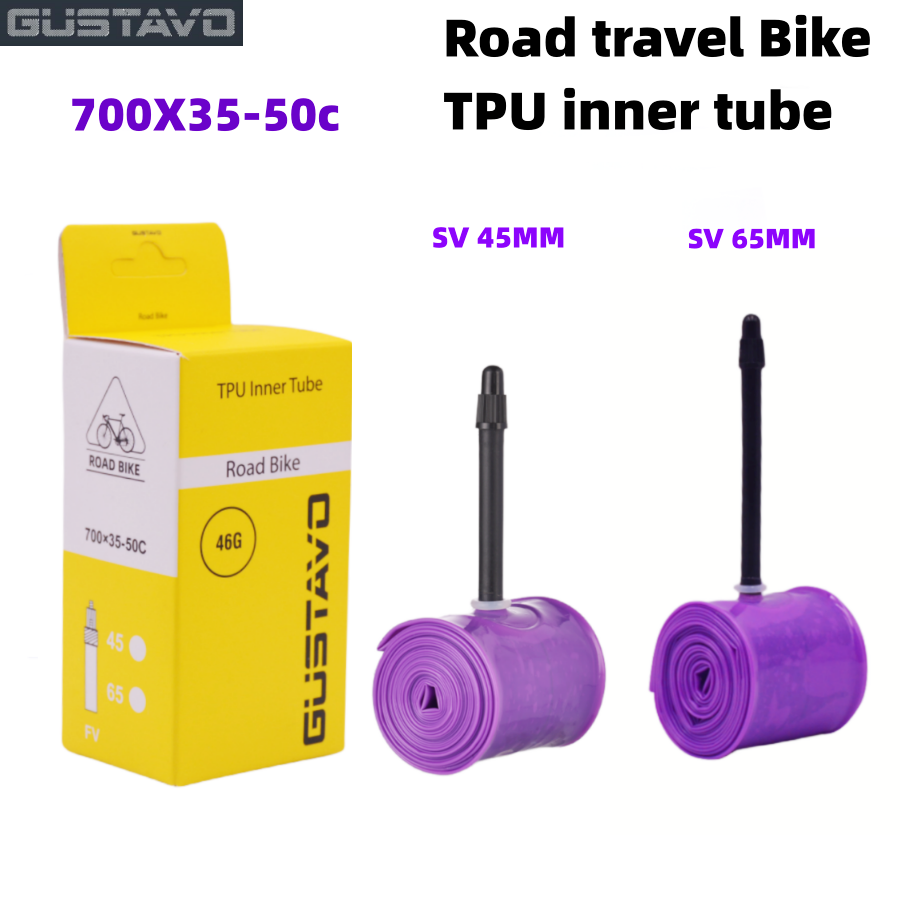 Gravel Bike Tires - Tubo interno de bicicleta de estrada