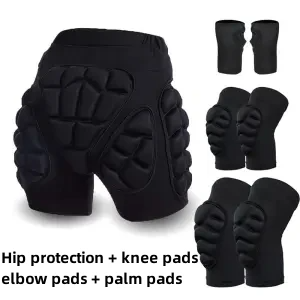 Cycling Gear Pants - Calças protetoras de quadril para esqui