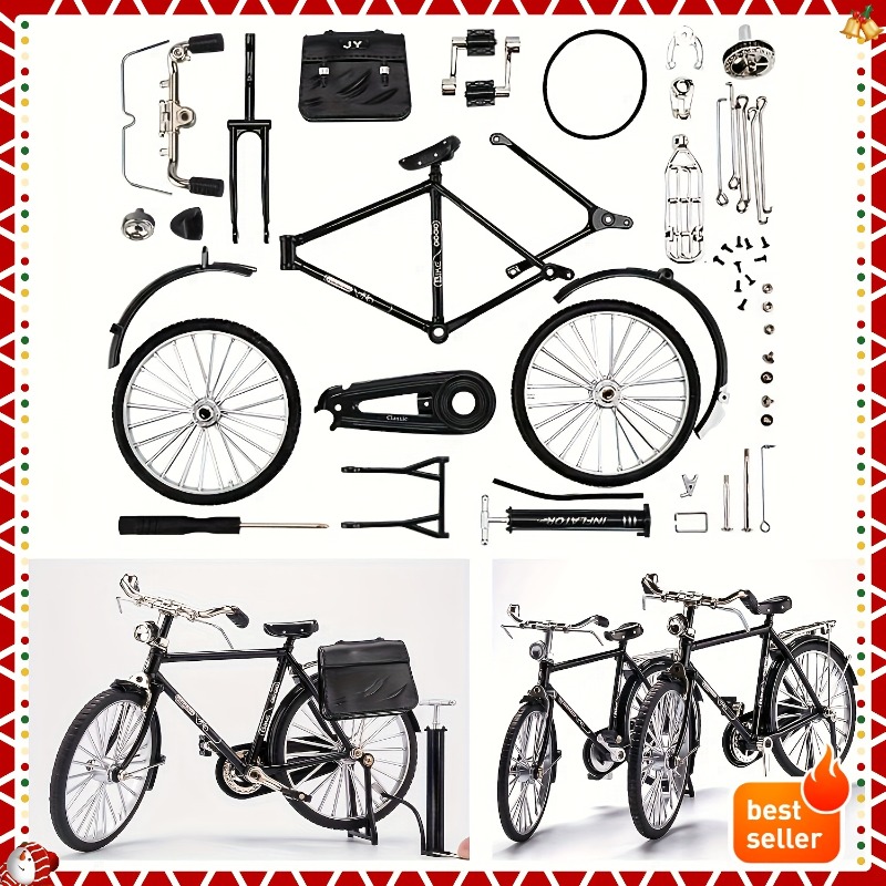 Vintage Cycling Gear - Kit de Modelo de Bicicleta Vintage