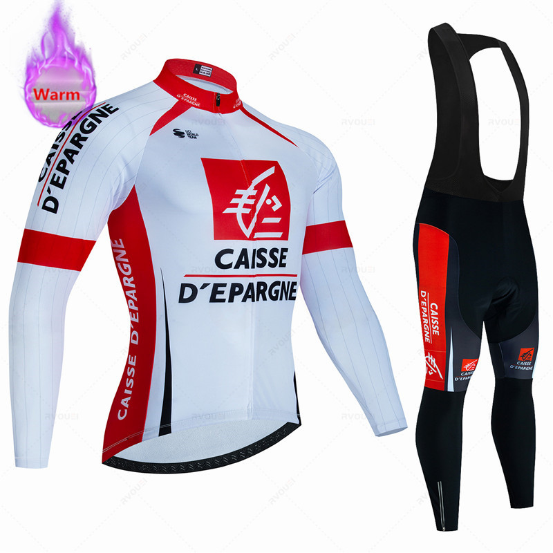 Cycling Gear Winter - Caisse d'épargne inverno velo térmico conjunto