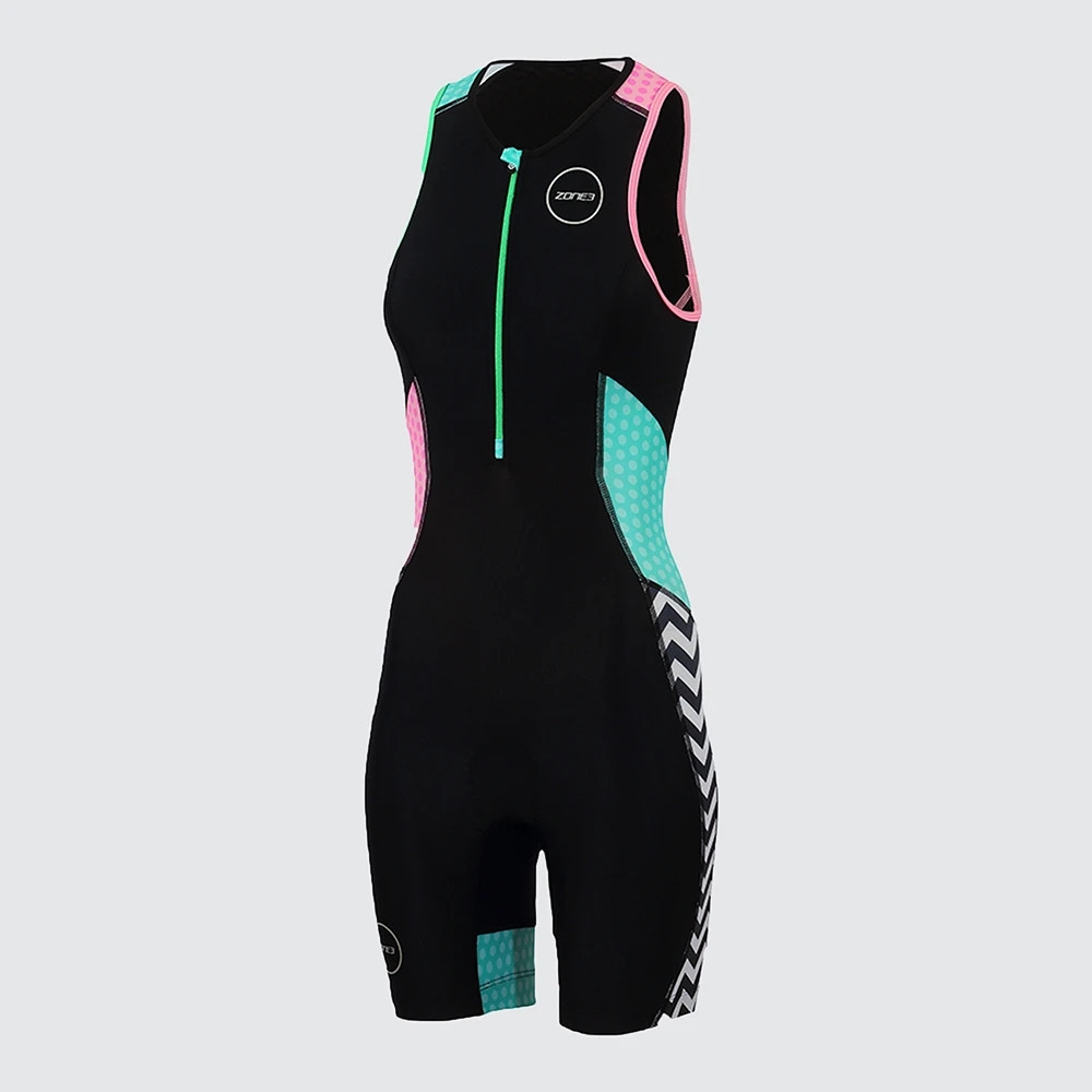Cycling Gear Girls - ZONE3 Triathlon Fato feminino, Meias sem