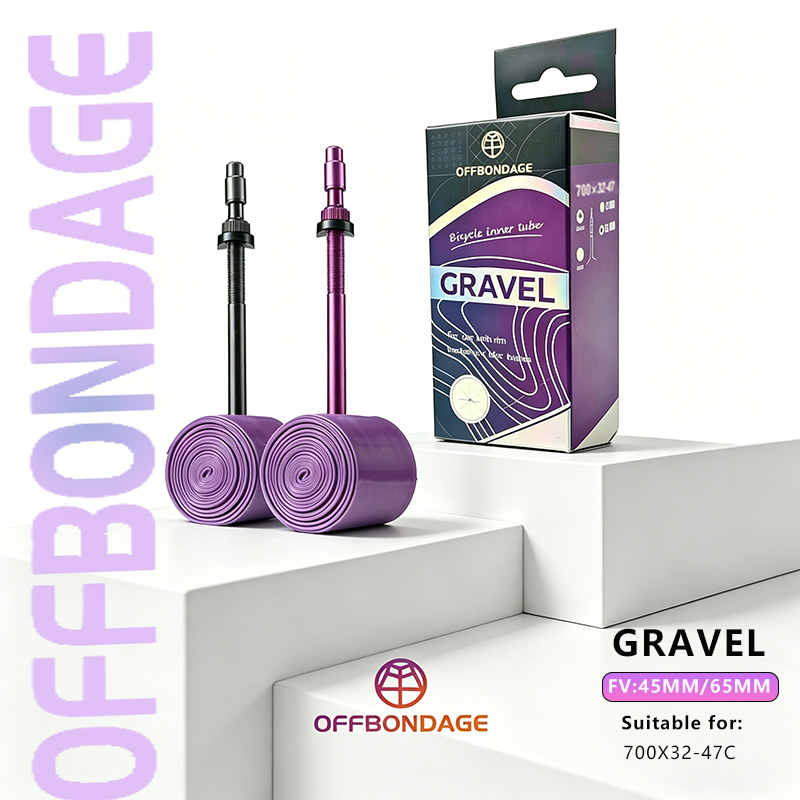 Gravel Bike Tires - Câmara de Ar Ultraleve OFFBONDAGE 45g