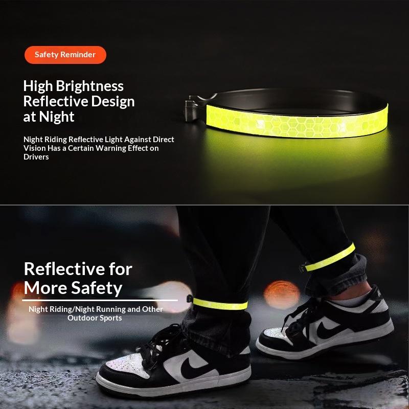 [Novo] 2PCS Clipes Refletivos  - Cycling Gear Pants avaliação e preço