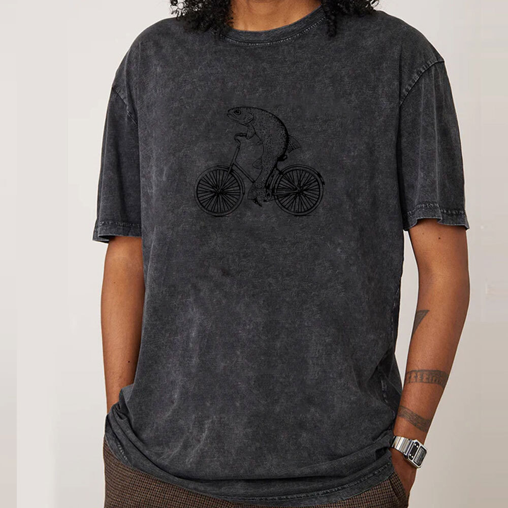 Tops e camisetas lavadas camis - Vintage Cycling Gear avaliação e preço