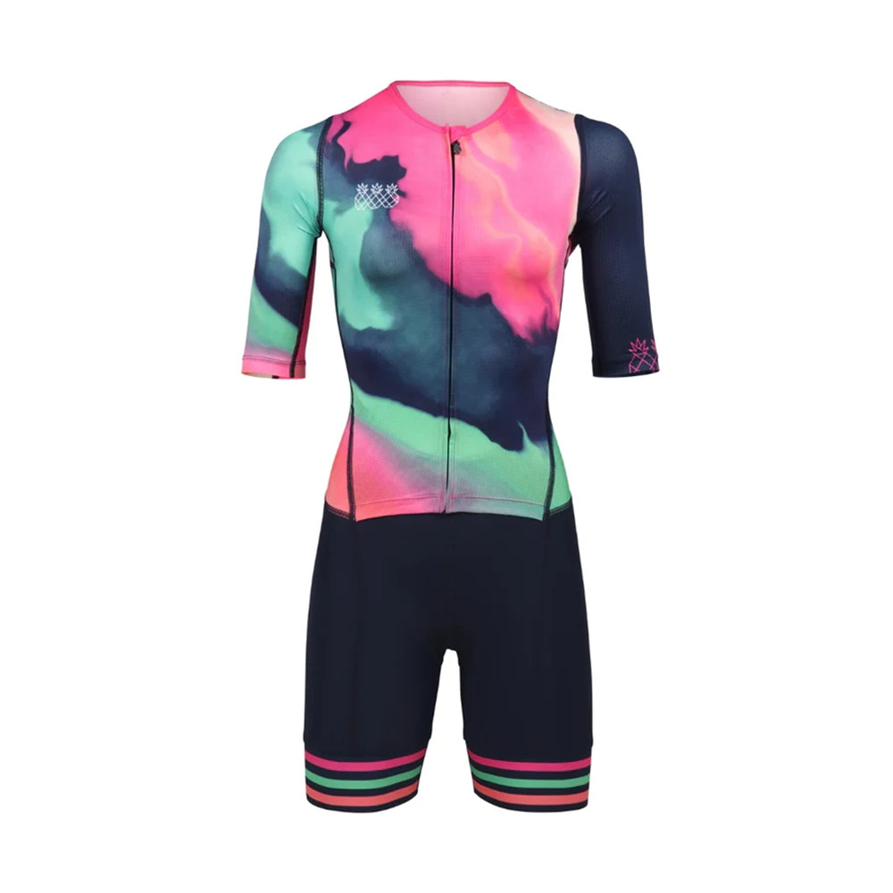 Verão feminino triathlon terno - Cycling Gear Girls avaliação e preço