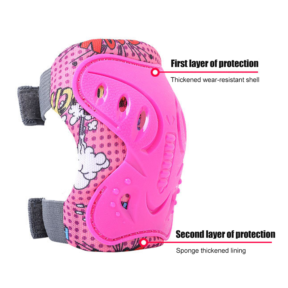 Conjunto de joelheiras e cotov - Cycling Safety Gear For Kids avaliação e preço