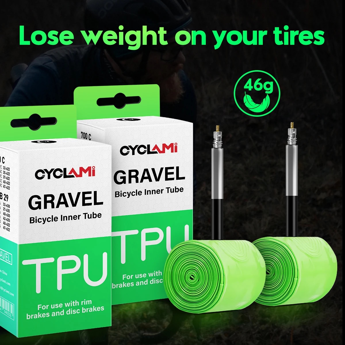 Cyclami ultraleve estrada mtb  - Gravel Bike Tires avaliação e preço