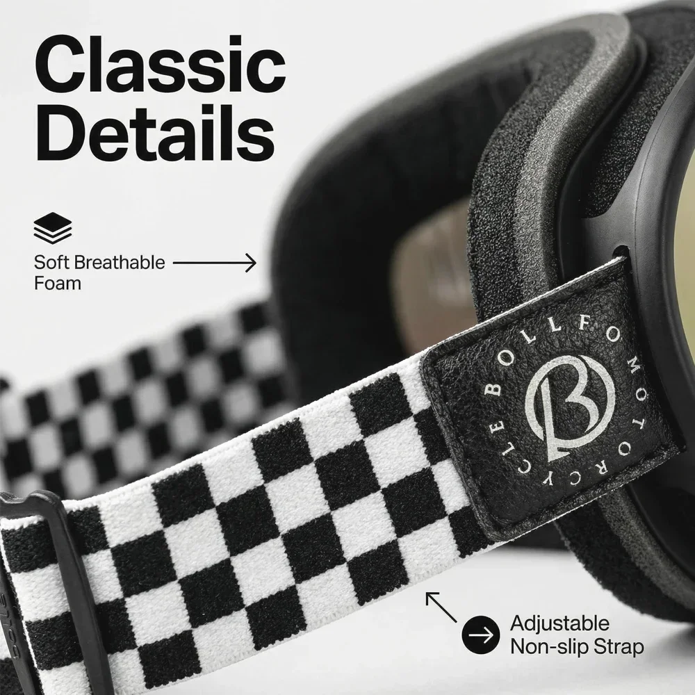 Óculos de Motocicleta Vintage  - Vintage Cycling Gear avaliação e preço