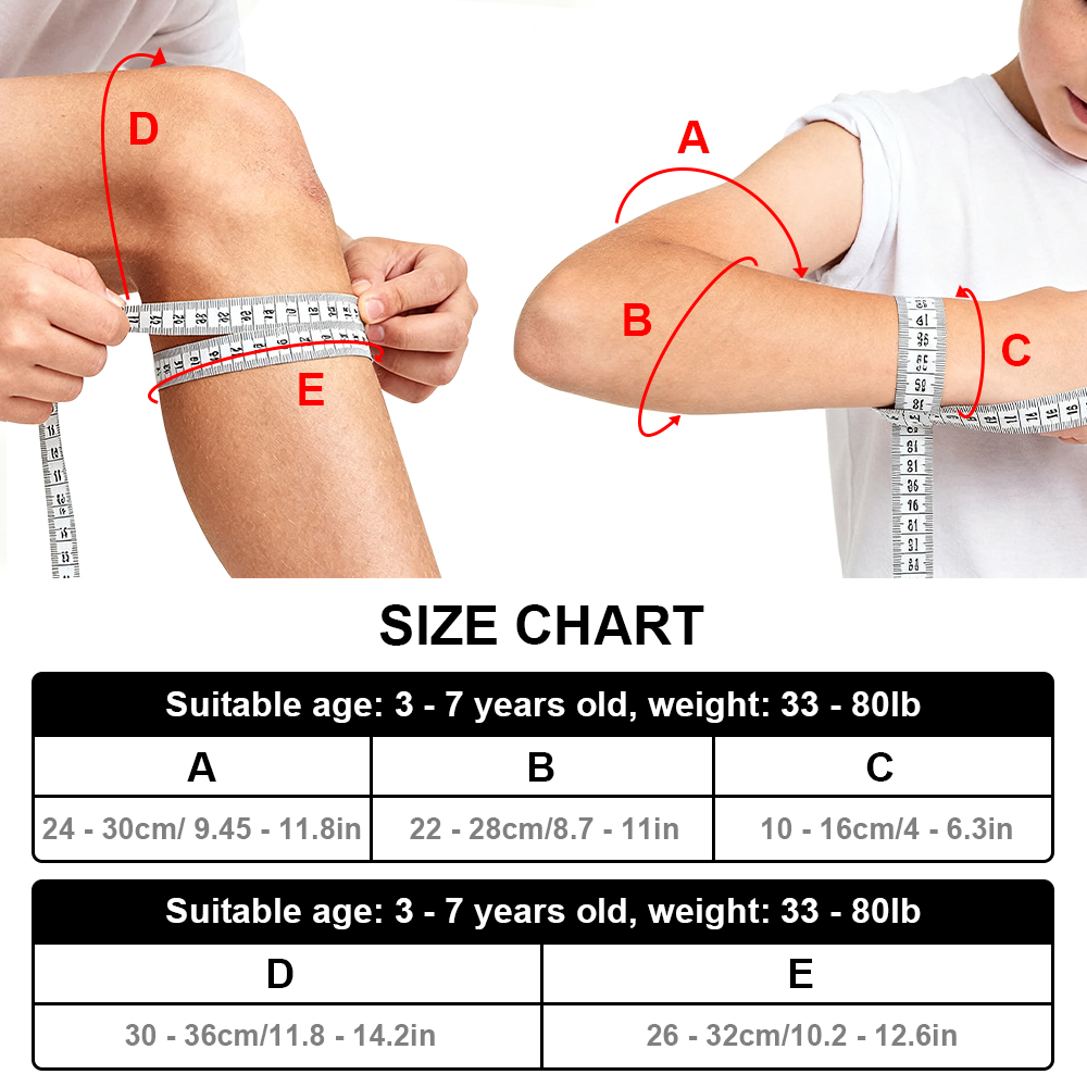 Conjunto de 7 Peças de Proteto - Cycling Safety Gear For Kids avaliação e preço