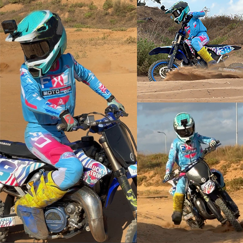 Tamanho 20 22 24 26 28 camisa  - Cycling Gear Pants avaliação e preço
