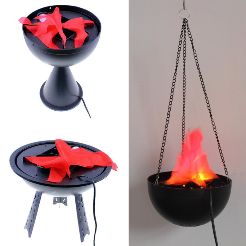 Lâmpada de Chama Falsa 3D, Sim - Head Racket Boom avaliação e preço