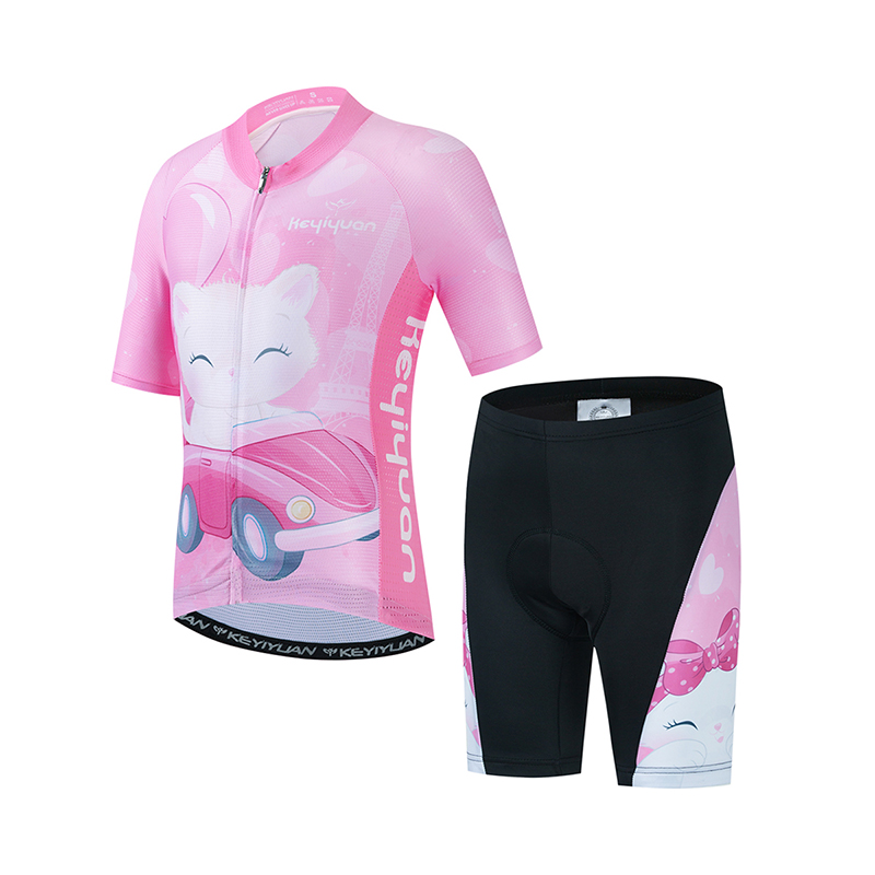 Keyiyuan crianças conjunto cam - Cycling Gear Girls avaliação e preço