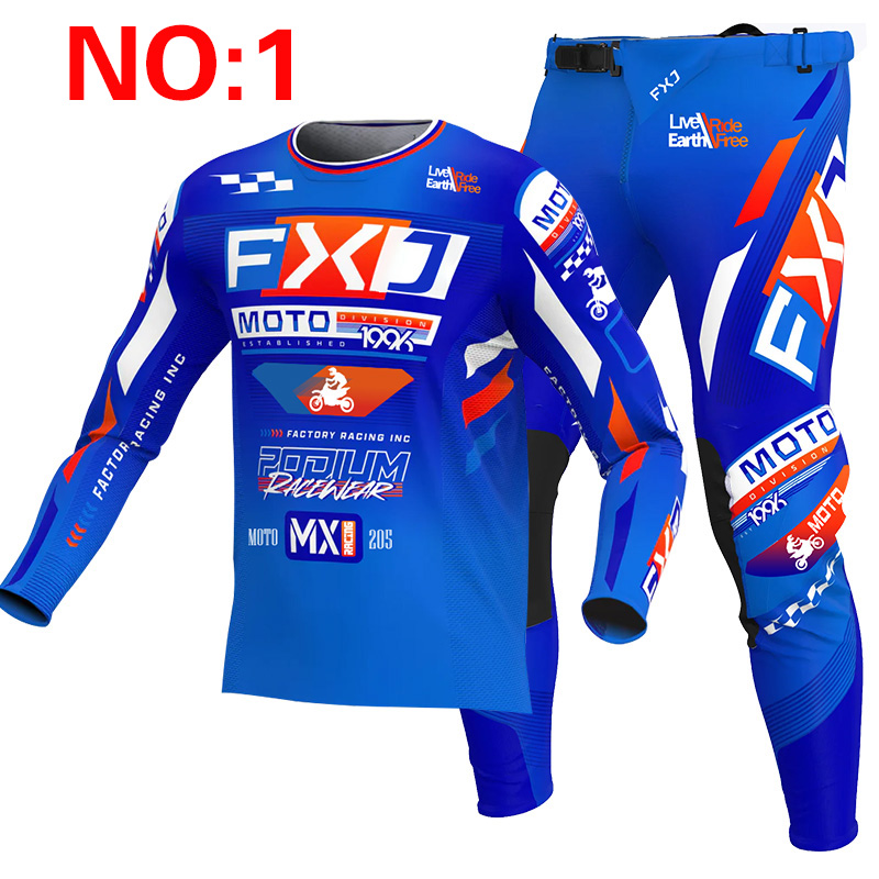 Novo fxj amarelo enduro motocr - Cycling Gear Pants avaliação e preço