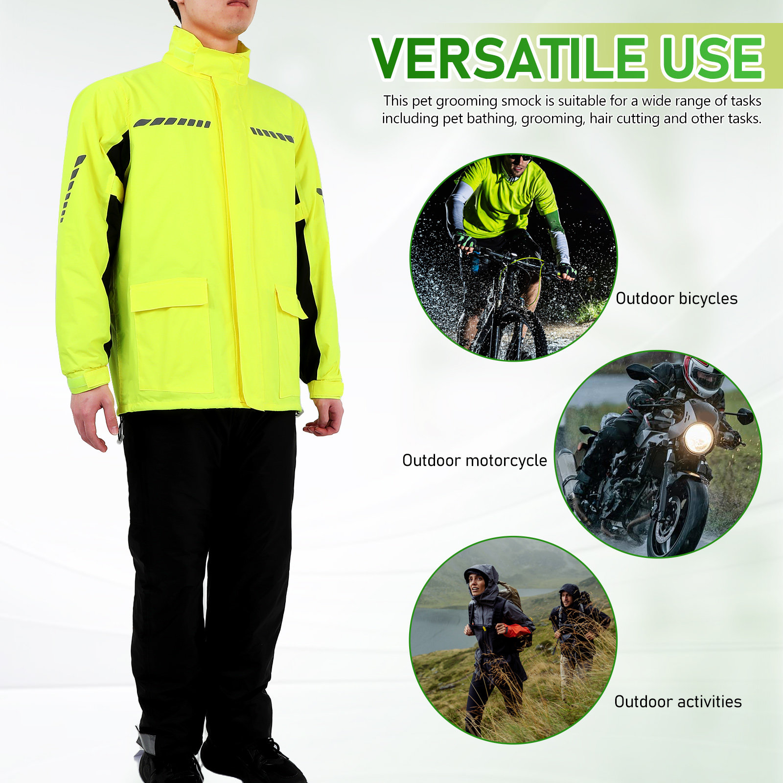 Conjunto de Roupa de Chuva par - Cycling Gear Pants avaliação e preço