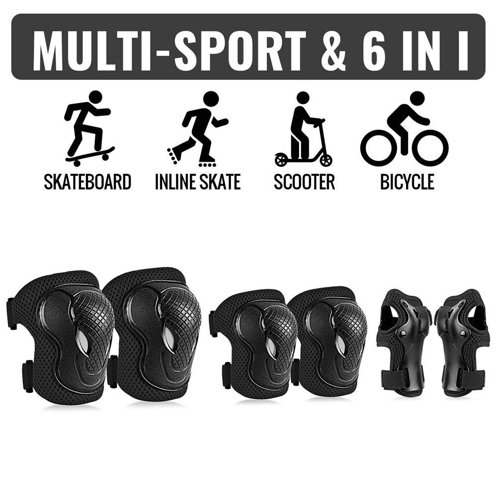 Gomoreon 6 pçs/set crianças jo - Cycling Safety Gear For Kids avaliação e preço