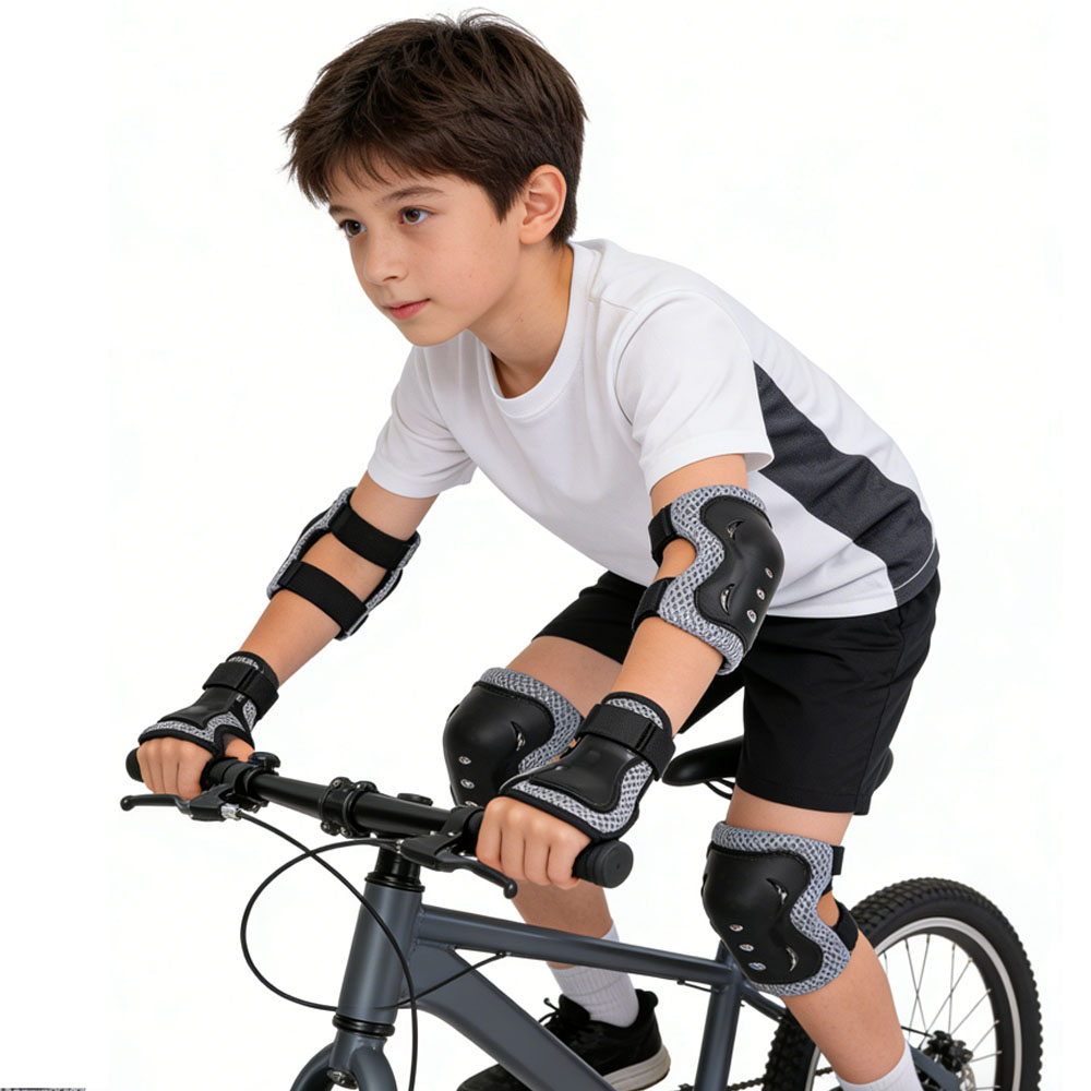 Joelheiras infantis cotoveleir - Cycling Gear Girls avaliação e preço