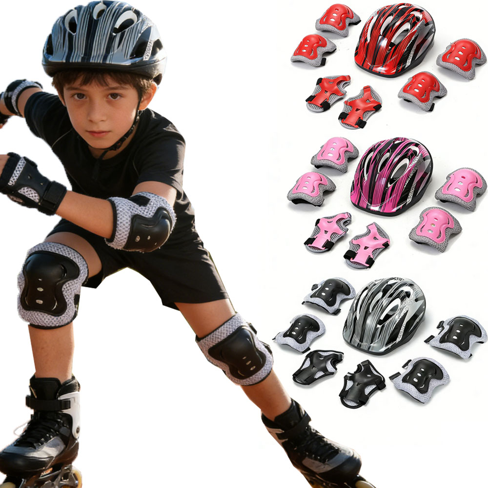 Conjunto de equipamentos de pr - Cycling Safety Gear For Kids avaliação e preço